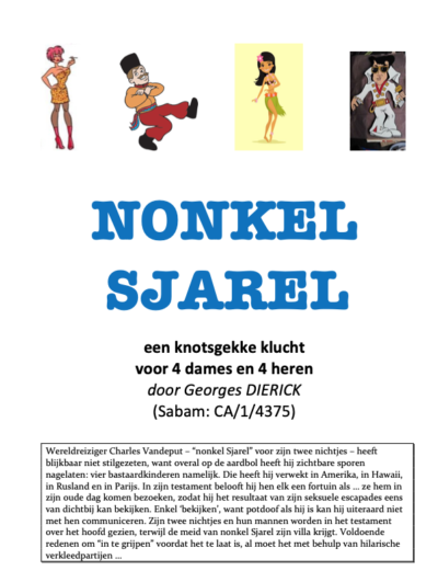 NONKEL SJAREL - Georges DIERICK